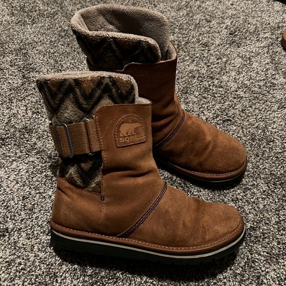 Sorel Suede Winter Bootie